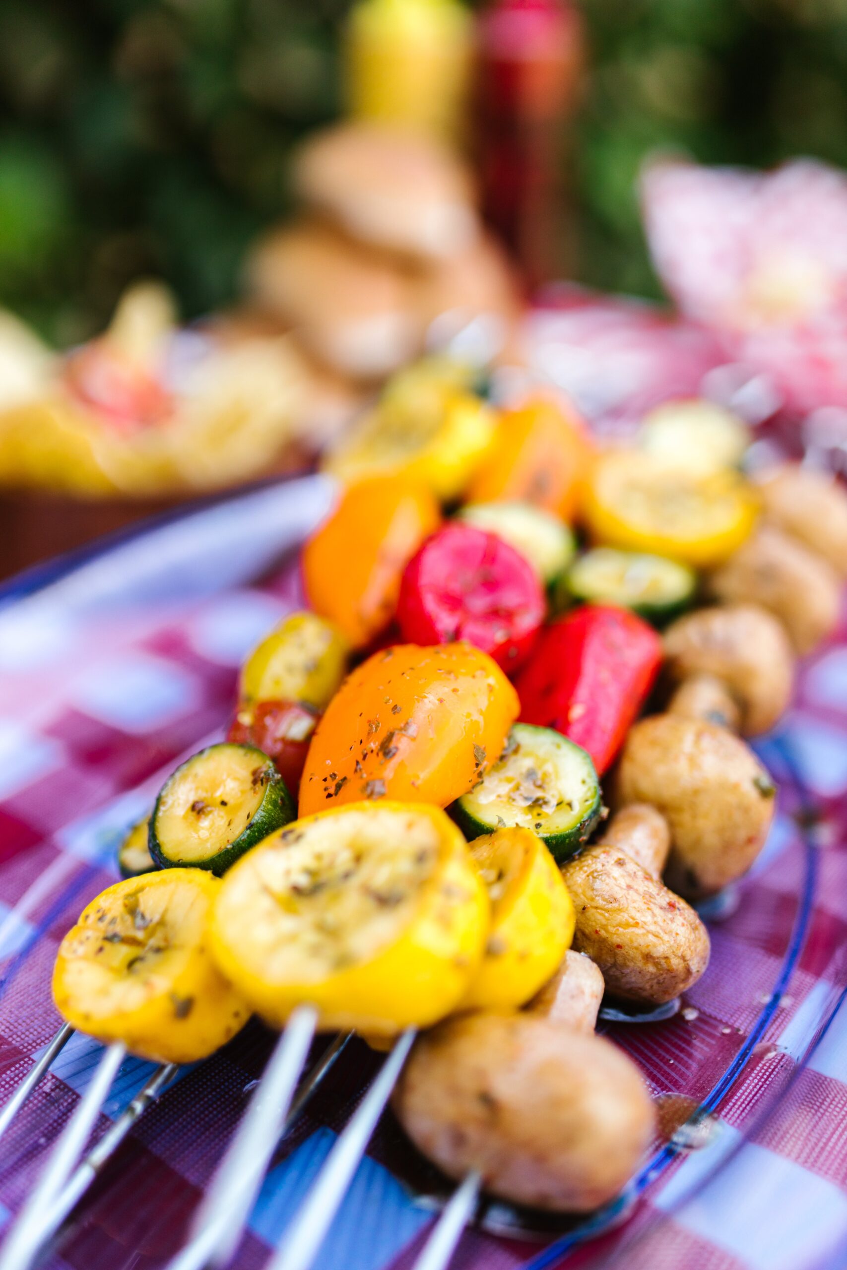 Gegrilde Groentespiesjes met Kruidenmarinade